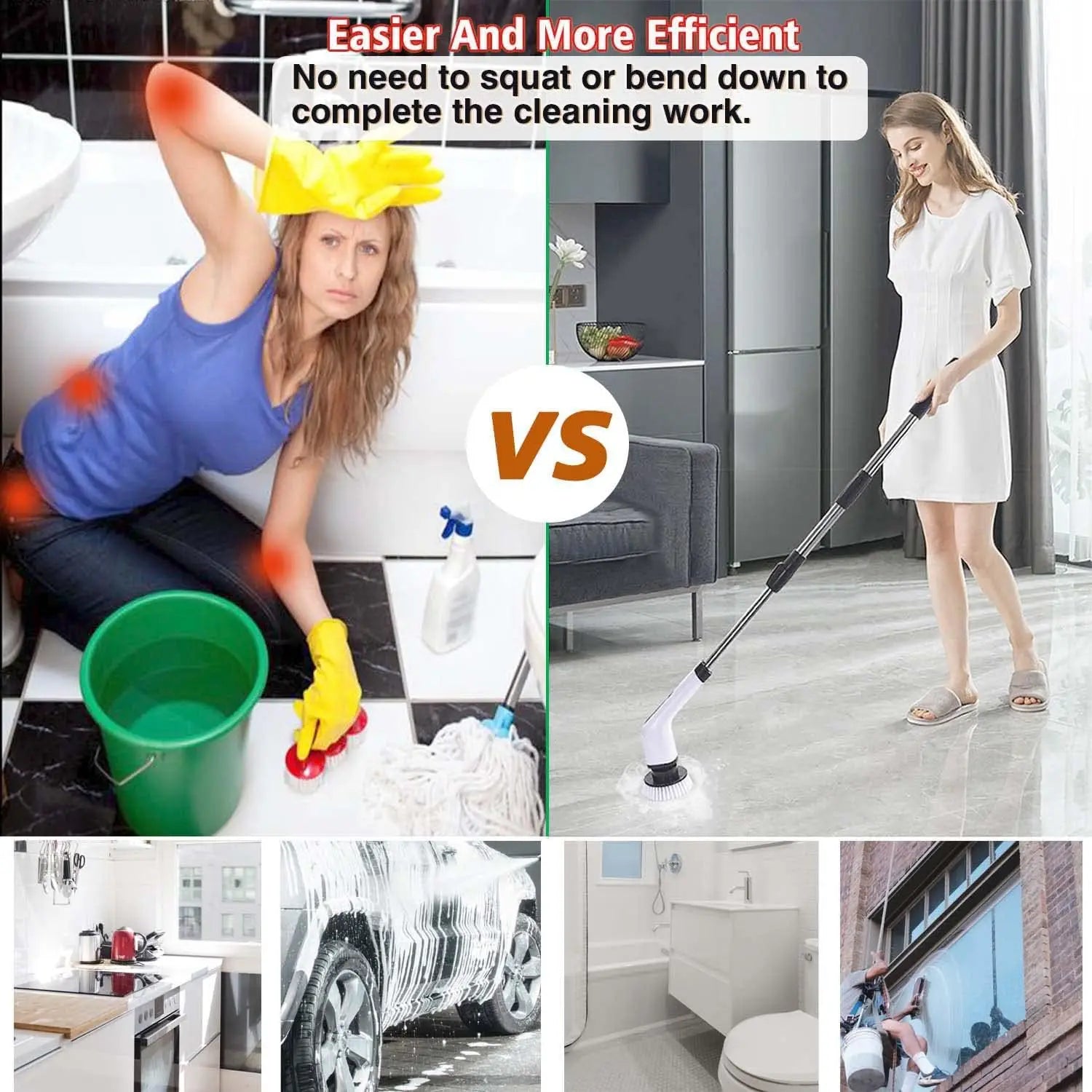 PowerSpin Pro Cordless Home Scrubber