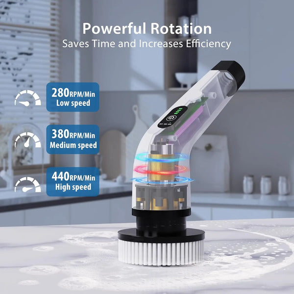 PowerSpin Pro Cordless Home Scrubber